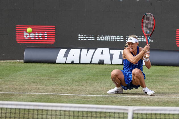 Im Bild: Angelique KERBER (GER) bett1open 2021 WTA, Tennis Damen 500), Berlin, LTTC Rot-Weiß - Steffi-Graf-Stadion, 15.06.2021,