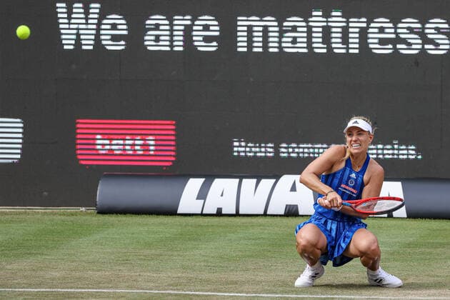 Im Bild: Angelique KERBER (GER) bett1open 2021 WTA, Tennis Damen 500), Berlin, LTTC Rot-Weiß - Steffi-Graf-Stadion, 15.06.2021,