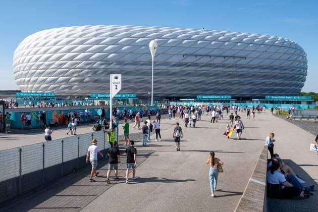 Impressionen vor dem Spiel, vor dem Spiel, Frankreich vs. Deutschland, Gruppenphase, UEFA EURO, EM, Europameisterschaft,Fussball 2020, 15.06.2021 Muenchen Bayern Deutschland