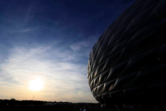 Allianz Arena UEFA Fussball Europameisterschaften 2020 Vorrunden Spiel Frankreich - Deutschland 1 : 0 am 15.Juni 2021 in Muenchen DFL REGULATIONS PROHIBIT ANY USE OF PHOTOGRAPHS as IMAGE SEQUENCES and or QUASI-VIDEO