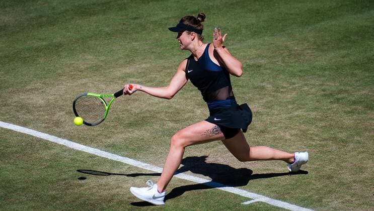 Mandatory Credit: Photo by Rob Prange Shutterstock (12072933a) Elina Svitolina of the Ukraine in action during her second round at the 2021 bett1open WTA, Tennis Damen 500 tennis tournament bett1open Tournament, Tennis, Berlin, Germany - 16 Jun 2021 bett1open Tournament, Tennis, Berlin, Germany - 16 Jun 2021  Copyright: xRobxPrange Shutterstockx 12072933a