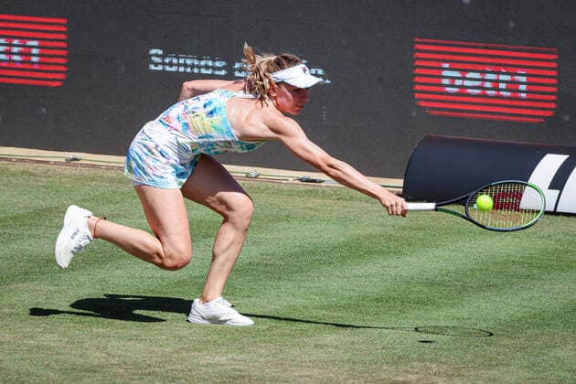 Im Bild: Ekaterina ALEXANDROVA (RUS) bett1open 2021 WTA, Tennis Damen 500), Berlin, LTTC Rot-Weiß - Steffi-Graf-Stadion, 16.06.2021,