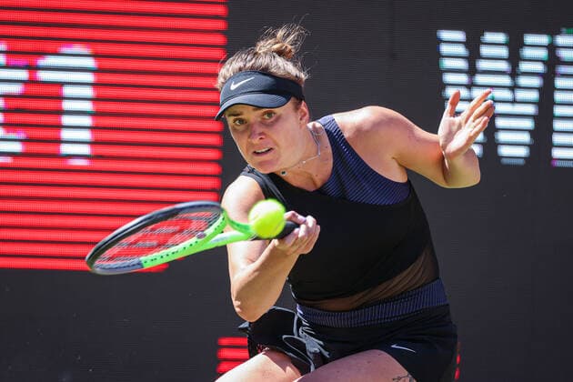 Im Bild: Elina SVITOLINA (UKR) bett1open 2021 WTA, Tennis Damen 500), Berlin, LTTC Rot-Weiß - Steffi-Graf-Stadion, 16.06.2021,