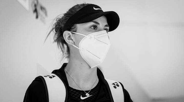 June 16, 2021: Belinda Bencic of Switzerland before her second round match at the 2021 bett1open WTA, Tennis Damen 500 tennis tournament against Petra Martic of Croatia - ZUMAa181 20210616_zaa_a181_090 Copyright: xRobxPrangex