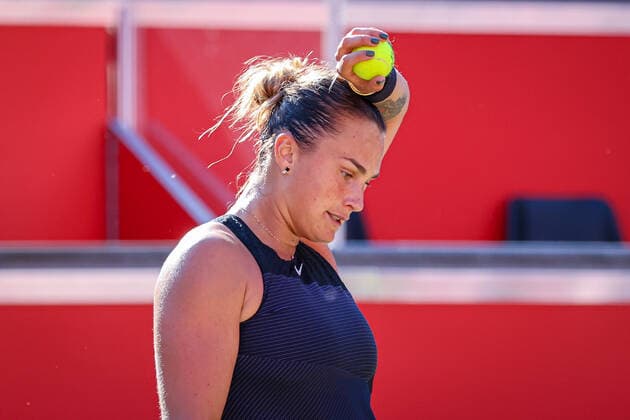 Im Bild: Aryna SABALENKA (BLR) bett1open 2021 WTA, Tennis Damen 500), Berlin, LTTC Rot-Weiß - Steffi-Graf-Stadion, 16.06.2021,