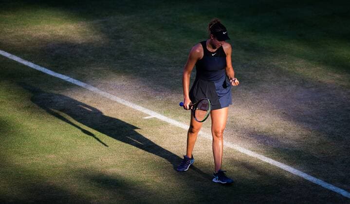 Mandatory Credit: Photo by Rob Prange Shutterstock (12072933dl) Madison Keys of the United States in action during her second round match at the 2021 bett1open WTA, Tennis Damen 500 tennis tournament bett1open Tournament, Tennis, Berlin, Germany - 16 Jun 2021 bett1open Tournament, Tennis, Berlin, Germany - 16 Jun 2021  Copyright: xRobxPrange Shutterstockx 12072933dl