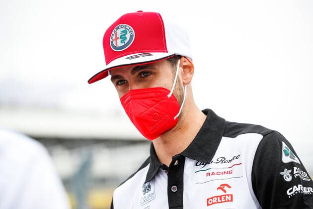 GIOVINAZZI Antonio (ita), Alfa Romeo Racing ORLEN C41, portrait during the Formula 1 Emirates Grand Prix de France 2021, 7th round of the 2021 FIA Formula One World Championship, WM, Weltmeisterschaft from June 18 to 20, 2021 on the Circuit Paul Ricard, in Le Castellet, France - FORMULE 1 : Grand Prix de France - Circuit Paul-Ricard - 17 06 2021 DPPI PANORAMIC  20210617_GOODEN__GDN5936