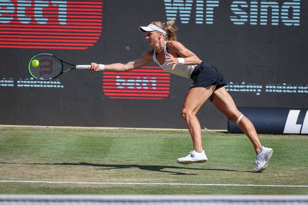 Im Bild: Liudmila SAMSONOVA (RUS) bett1open 2021 WTA, Tennis Damen 500), Berlin, LTTC Rot-Weiß - Steffi-Graf-Stadion, 17.06.2021,
