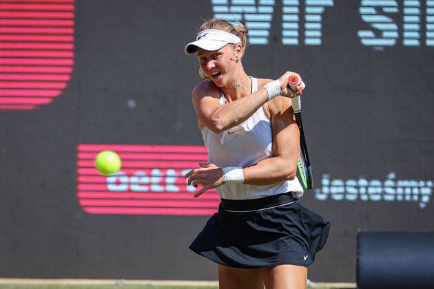 Im Bild: Liudmila SAMSONOVA (RUS) bett1open 2021 WTA, Tennis Damen 500), Berlin, LTTC Rot-Weiß - Steffi-Graf-Stadion, 17.06.2021,
