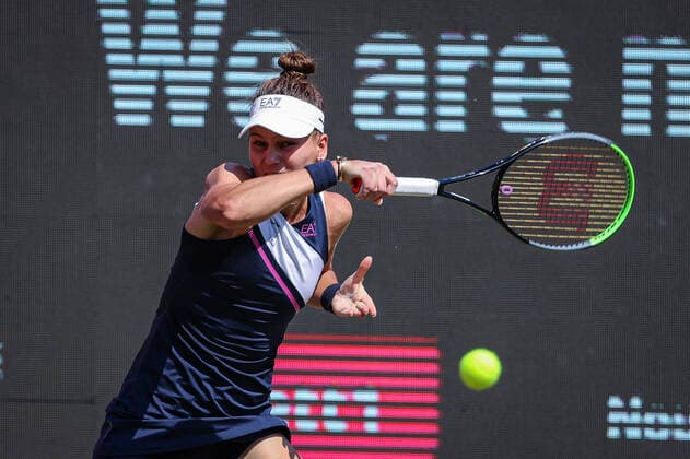 Im Bild: Veronika KUDERMETOVA (RUS) bett1open 2021 WTA, Tennis Damen 500), Berlin, LTTC Rot-Weiß - Steffi-Graf-Stadion, 17.06.2021,