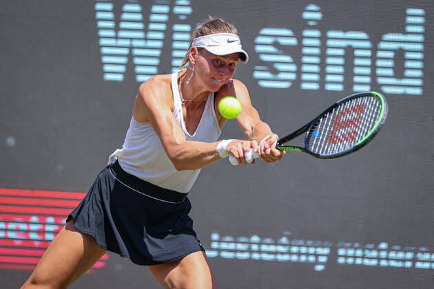 Im Bild: Liudmila SAMSONOVA (RUS) bett1open 2021 WTA, Tennis Damen 500), Berlin, LTTC Rot-Weiß - Steffi-Graf-Stadion, 17.06.2021,