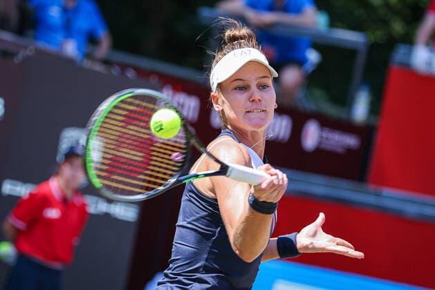 Im Bild: Veronika KUDERMETOVA (RUS) bett1open 2021 WTA, Tennis Damen 500), Berlin, LTTC Rot-Weiß - Steffi-Graf-Stadion, 17.06.2021,