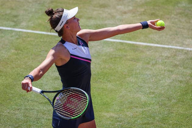 Im Bild: Veronika KUDERMETOVA (RUS) bett1open 2021 WTA, Tennis Damen 500), Berlin, LTTC Rot-Weiß - Steffi-Graf-Stadion, 17.06.2021,