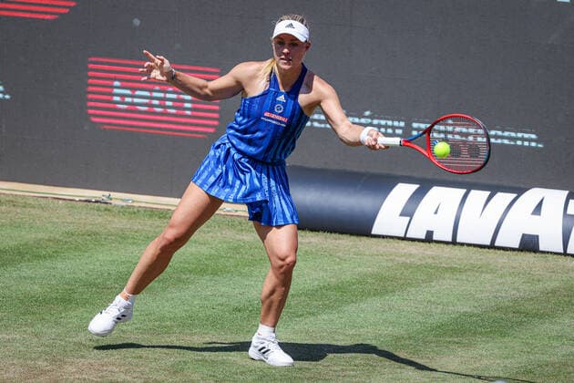 Im Bild: Angelique KERBER (GER) bett1open 2021 WTA, Tennis Damen 500), Berlin, LTTC Rot-Weiß - Steffi-Graf-Stadion, 17.06.2021,