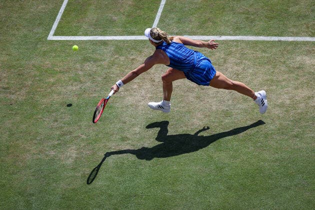 Im Bild: Angelique KERBER (GER) bett1open 2021 WTA, Tennis Damen 500), Berlin, LTTC Rot-Weiß - Steffi-Graf-Stadion, 17.06.2021,