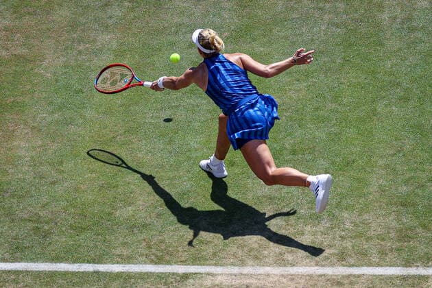 Im Bild: Angelique KERBER (GER) bett1open 2021 WTA, Tennis Damen 500), Berlin, LTTC Rot-Weiß - Steffi-Graf-Stadion, 17.06.2021,