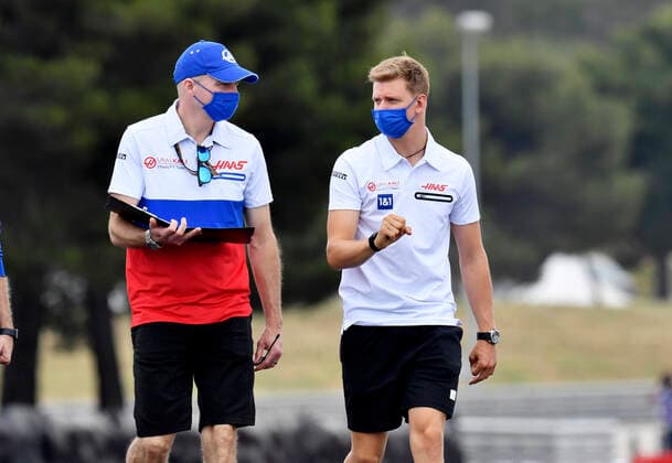 SCHUMACHER Mick F1 Team HAAS F1 Saison 2021 GP von Frankreich bei der Besichtigung auf der Rennstrecke in Le Castellet am 17.Juni 2021 in Le Castellet