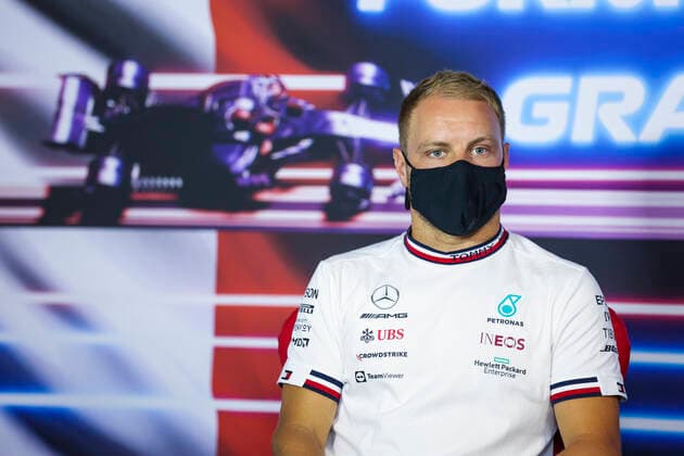 F1 Grand Prix of France 77 Valtteri Bottas (FIN, Mercedes-AMG Petronas F1 Team), F1 Grand Prix of France at Circuit Paul Ricard on June 17, 2021 in Le Castellet, France. (Photo by Antonin Vincent DPPI FIA Pool via HOCH ZWEI) Le Castellet France Poolfoto HOCH ZWEI Pool Antonin Vincent ,EDITORIAL USE ONLY