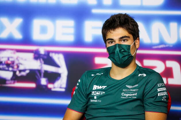 F1 Grand Prix of France 18 Lance Stroll (CAN, Aston Martin Cognizant F1 Team), F1 Grand Prix of France at Circuit Paul Ricard on June 17, 2021 in Le Castellet, France. (Photo by Antonin Vincent DPPI FIA Pool via HOCH ZWEI) Le Castellet France Poolfoto HOCH ZWEI Pool Antonin Vincent ,EDITORIAL USE ONLY