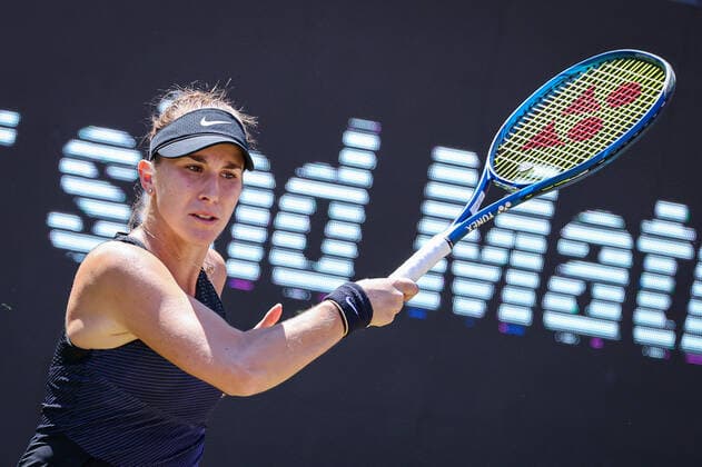 Im Bild: Belinda BENCIC (SUI) bett1open 2021, Berlin, LTTC Rot-Weiß - Steffi-Graf-Stadion, 18.06.2021,