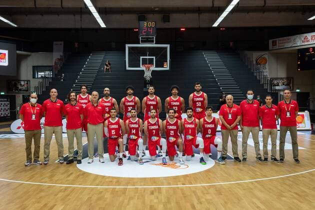 Basketball Hamburg 18.06.2021 Supercup Nationalmannschaft Italien (ITA) - Tunesien (TUN) Team Tusesien