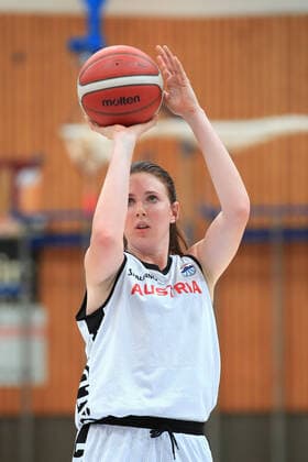 BASKETBALL - AUT vs POL, test match OBERWART,AUSTRIA,18.JUN.21 - BASKETBALL - OEBV international match, Länderspiel, Nationalmannschaft ladies, Austria vs Poland, test match. Image shows Sarah Sagerer (AUT).  GEPAxpictures xMarioxBuehner