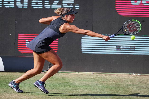 Im Bild: Madison KEYS (USA) bett1open 2021, Berlin, LTTC Rot-Weiß - Steffi-Graf-Stadion, 18.06.2021,