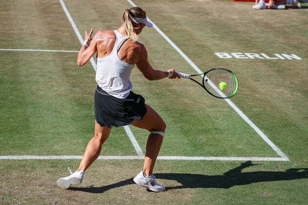 Im Bild: Liudmila SAMSONOVA (RUS) bett1open 2021, Berlin, LTTC Rot-Weiß - Steffi-Graf-Stadion, 18.06.2021,