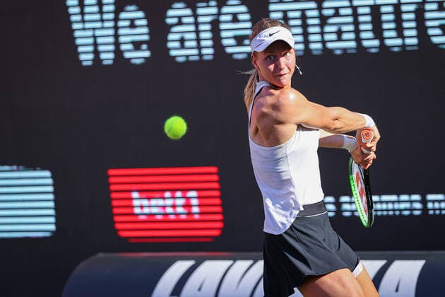 Im Bild: Liudmila SAMSONOVA (RUS) bett1open 2021, Berlin, LTTC Rot-Weiß - Steffi-Graf-Stadion, 18.06.2021,
