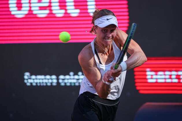 Im Bild: Liudmila SAMSONOVA (RUS) bett1open 2021, Berlin, LTTC Rot-Weiß - Steffi-Graf-Stadion, 18.06.2021,