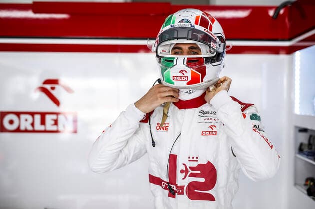 99 Antonio Giovinazzi (ITA, Alfa Romeo Racing ORLEN), F1 Grand Prix of France at Circuit Paul Ricard on June 18, 2021 in Le Castellet, France. (Photo by HOCH ZWEI) Le Castellet France