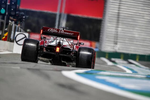 7 Kimi Raikkonen (FIN, Alfa Romeo Racing ORLEN), F1 Grand Prix of France at Circuit Paul Ricard on June 18, 2021 in Le Castellet, France. (Photo by HOCH ZWEI) Le Castellet France