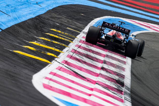 14 Fernando Alonso (ESP, Alpine F1 Team), F1 Grand Prix of France at Circuit Paul Ricard on June 18, 2021 in Le Castellet, France. (Photo by HOCH ZWEI) Le Castellet France