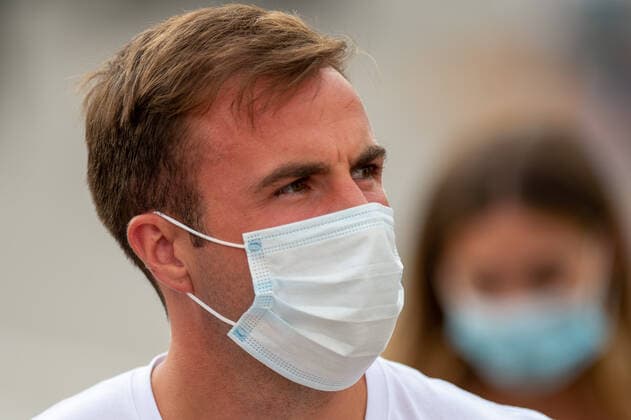 20210618 Mallorca Championships 2021 - Opening Ceremony SANTA PONSA, SPAIN - JUNE 18 2021 : Mario Goetze at - Mallorca Championships 2021 - Opening Ceremony on June 18, 2021 in Santa Ponsa, . Santa Ponsa Baleares Spain
