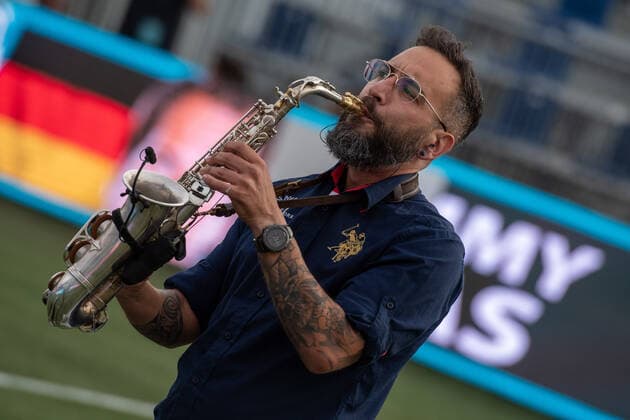 20210618 Mallorca Championships 2021 - Opening Ceremony SANTA PONSA, SPAIN - JUNE 18 2021 : Ambiente at - Mallorca Championships 2021 - Opening Ceremony on June 18, 2021 in Santa Ponsa, . Santa Ponsa Baleares Spain
