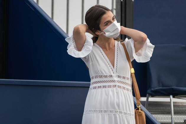 20210618 Mallorca Championships 2021 - Opening Ceremony SANTA PONSA, SPAIN - JUNE 18 2021 : Sandra Gago at - Mallorca Championships 2021 - Opening Ceremony on June 18, 2021 in Santa Ponsa, . Santa Ponsa Baleares Spain
