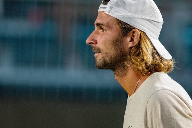 20210618 Mallorca Championships 2021 - Opening Ceremony SANTA PONSA, SPAIN - JUNE 18 2021 : Marko Djokovic at - Mallorca Championships 2021 - Opening Ceremony on June 18, 2021 in Santa Ponsa, . Santa Ponsa Baleares Spain
