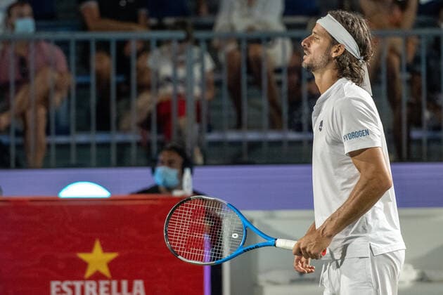 20210618 Mallorca Championships 2021 - Opening Ceremony SANTA PONSA, SPAIN - JUNE 18 2021 : Marko Djokovic at - Mallorca Championships 2021 - Opening Ceremony on June 18, 2021 in Santa Ponsa, . Santa Ponsa Baleares Spain