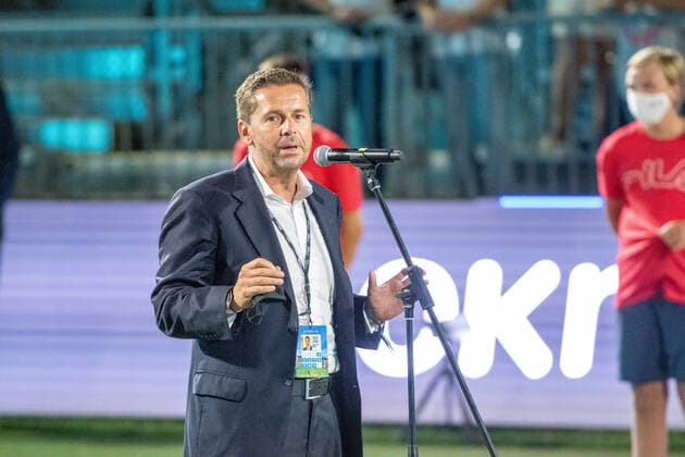 20210618 Mallorca Championships 2021 - Opening Ceremony SANTA PONSA, SPAIN - JUNE 18 2021 : Christian Baha at - Mallorca Championships 2021 - Opening Ceremony on June 18, 2021 in Santa Ponsa, . Santa Ponsa Baleares Spain