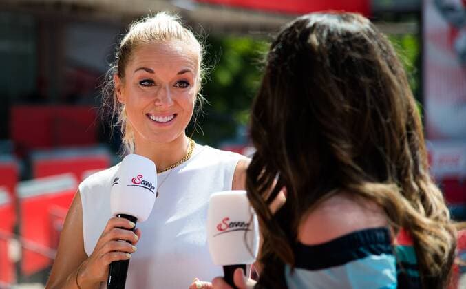 Mandatory Credit: Photo by Rob Prange Shutterstock (12072941b) Sabine Lisicki of Germany before the semi-final of the 2021 bett1open WTA, Tennis Damen 500 tennis tournament bett1open Tournament, Tennis, Berlin, Germany - 19 Jun 2021 bett1open Tournament, Tennis, Berlin, Germany - 19 Jun 2021  Copyright: xRobxPrange Shutterstockx 12072941b