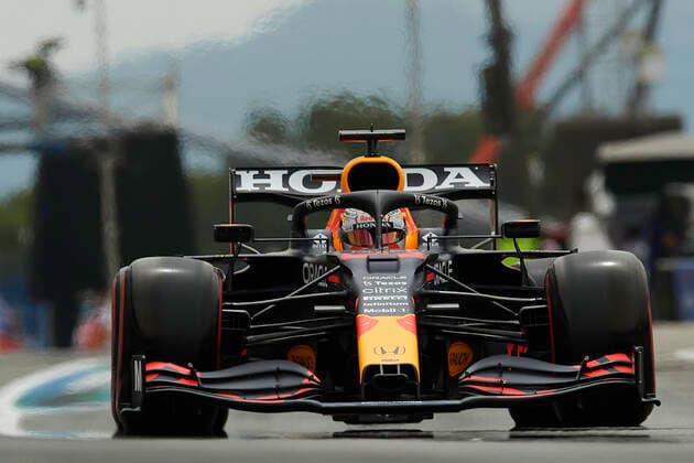 F1 Grand Prix of France - Qualifying Max Verstappen of Netherlands driving the (33) Red Bull Racing RB16B Honda during qualifying ahead of the F1 Grand Prix of France at Circuit Paul Ricard on June 19, 2021 in Le Castellet, France. Le Castellet France breton-f1grandp210619_np1t6  Copyright: xJosexBretonx