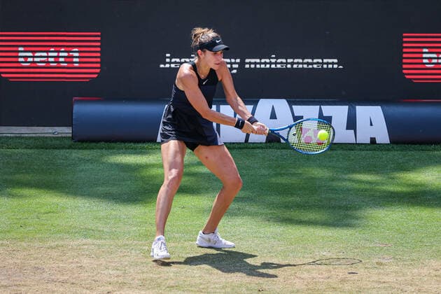 Im Bild: Belinda BENCIC (SUI) bett1open 2021, Berlin, LTTC Rot-Weiß - Steffi-Graf-Stadion, 19.06.2021,