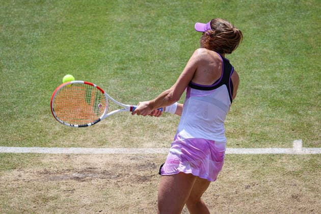 Im Bild: AlizÃ CORNET (FRA) bett1open 2021, Berlin, LTTC Rot-Weiß - Steffi-Graf-Stadion, 19.06.2021,