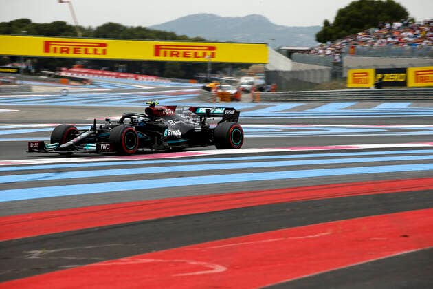 77 Valtteri Bottas (FIN, Mercedes-AMG Petronas F1 Team), F1 Grand Prix of France at Circuit Paul Ricard on June 19, 2021 in Le Castellet, France. (Photo by HOCH ZWEI) Le Castellet France