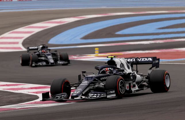 10 Pierre Gasly (FRA, Scuderia AlphaTauri Honda), F1 Grand Prix of France at Circuit Paul Ricard on June 19, 2021 in Le Castellet, France. (Photo by HOCH ZWEI) Le Castellet France