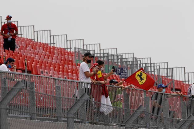 Fans, F1 Grand Prix of France at Circuit Paul Ricard on June 19, 2021 in Le Castellet, France. (Photo by HOCH ZWEI) Le Castellet France