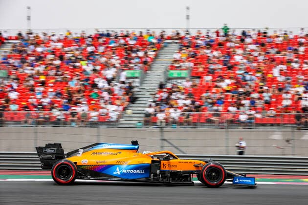 3 Daniel Ricciardo (AUS, McLaren F1 Team), F1 Grand Prix of France at Circuit Paul Ricard on June 19, 2021 in Le Castellet, France. (Photo by HOCH ZWEI) Le Castellet France