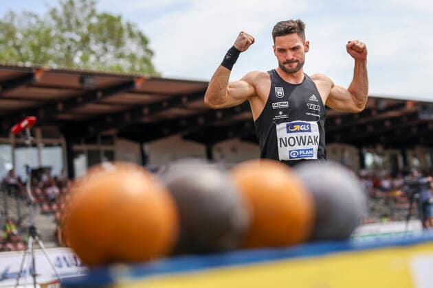 Bilder des Jahres 2021, Sport 06 Juni Sport Themen der Woche KW24 Sport Bilder des Tages Mehrkampf-Meeting; Ratingen, 19.06.2021 Tim Nowak (GER SSV Ulm 1846); Mehrkampf-Meeting am 19.06.2021 im Stadion Ratingen, Ratingen (Nordrhein-Westfalen). *** All-around Meeting Ratingen, 19 06 2021 Tim Nowak GER SSV Ulm 1846 All-around Meeting on 19 06 2021 at Stadium Ratingen, Ratingen North Rhine Westphalia Copyright: xBEAUTIFULxSPORTS AxelxKohringx