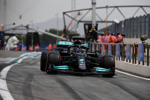 F1 Grand Prix of France - Qualifying Lewis Hamilton of Mercedes-AMG Petronas F1 Team drive his W12 single-seater during qualifying of French GP in Paul Ricard Circuit in Le Castelett, Provence-Alpes-CÃ te d Azur, France, 19 June 2021 Le Castelett Provence-Alpes-CÃ te d Azur France diodato-notitle210619_npJI5  Copyright: xAndreaxDiodatox