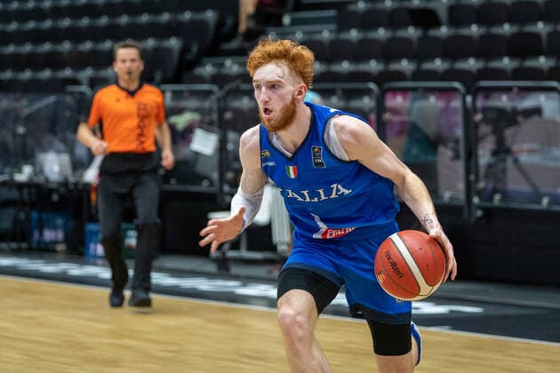 Basketball Hamburg 19.06.2021 Supercup Nationalmannschaft Tschechien (CZE) - Italien (ITA) Niccolo Mannion (Italien, No.01)